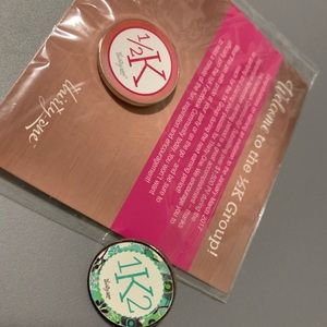 Thirty one 1/2k and 1k pins rare